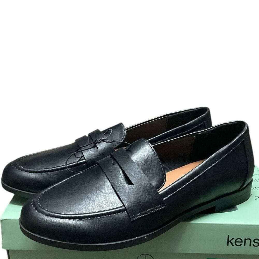 Kensie Women’s Shoes Dress Black Loafers Size 7.5 NWT NIB - Picture 1 of 8